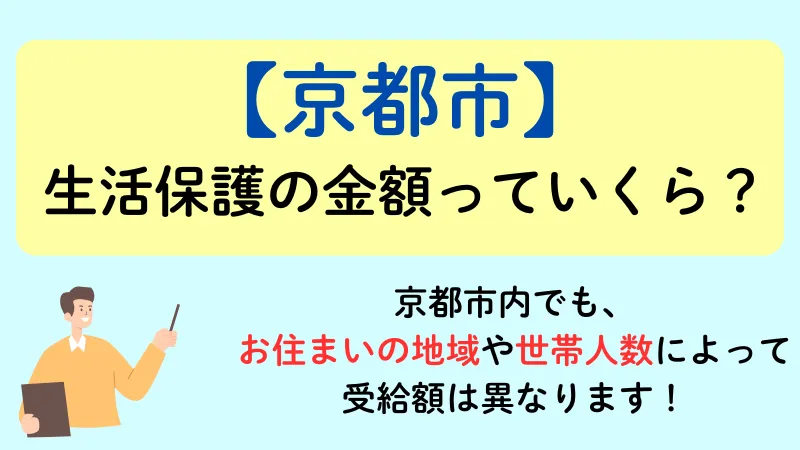 京都市 生活保護 金額