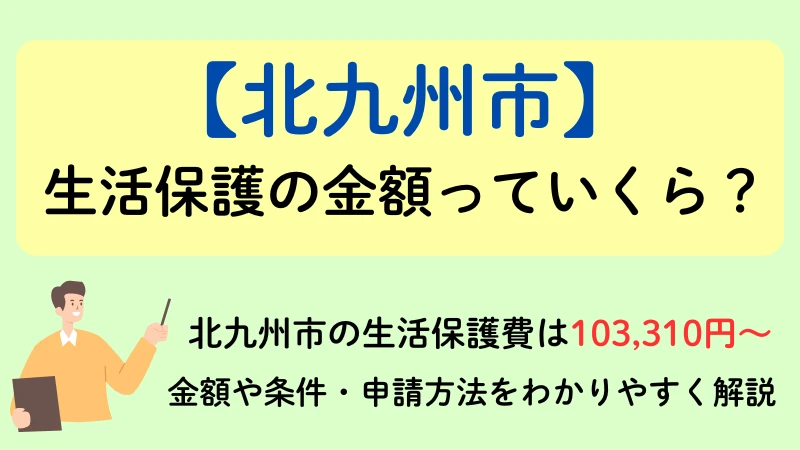 北九州　生活保護　金額