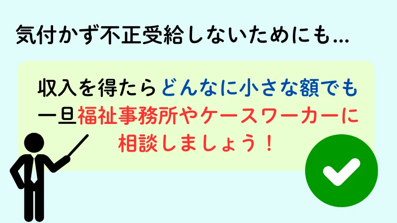 生活保護　不正受給