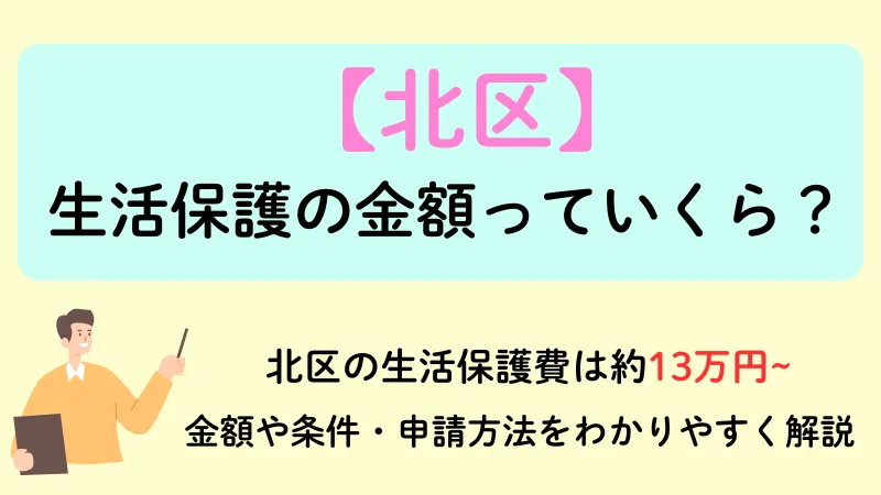 生活保護 北区 金額