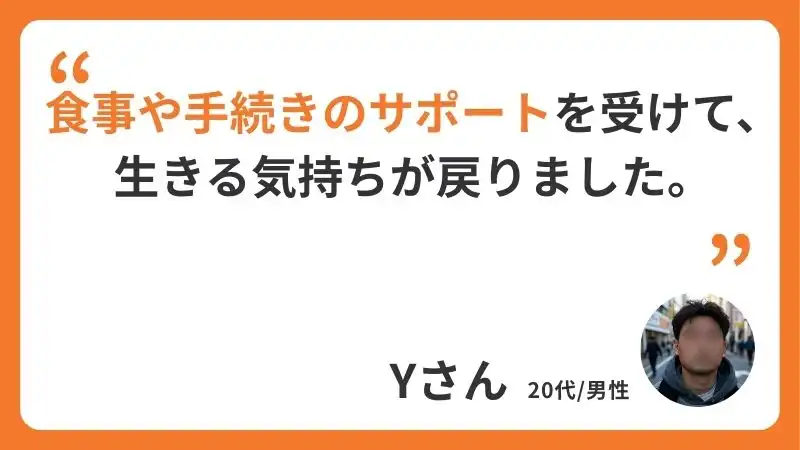 Yさんのコメント