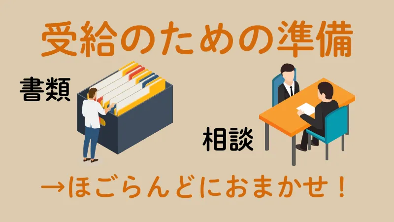 受給に必要な準備
