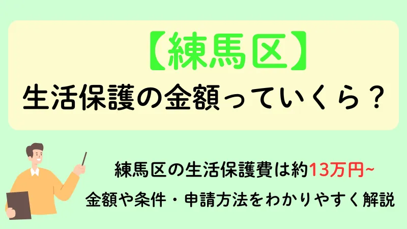 生活保護 練馬区 金額