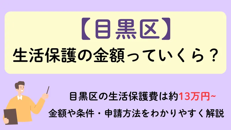 生活保護 目黒区 金額