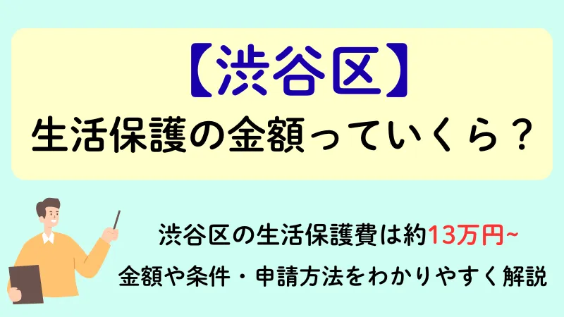 渋谷区 生活保護 金額